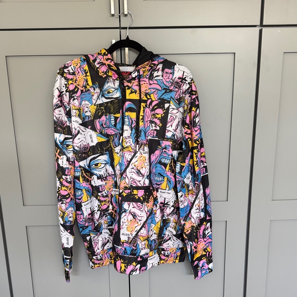 Graphic Print Men's Sweater
